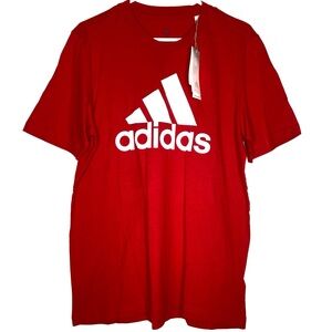 NWT Adidas Shirt Red Size Medium